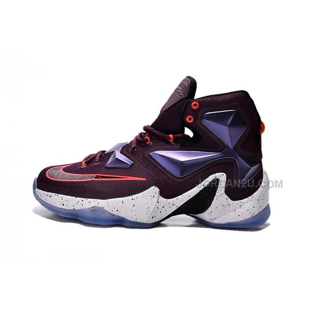 Nike LeBron 13 Purple Red White Mens Basketball Shoes For Sale, Price: $102.00 - New Air Jordan ...